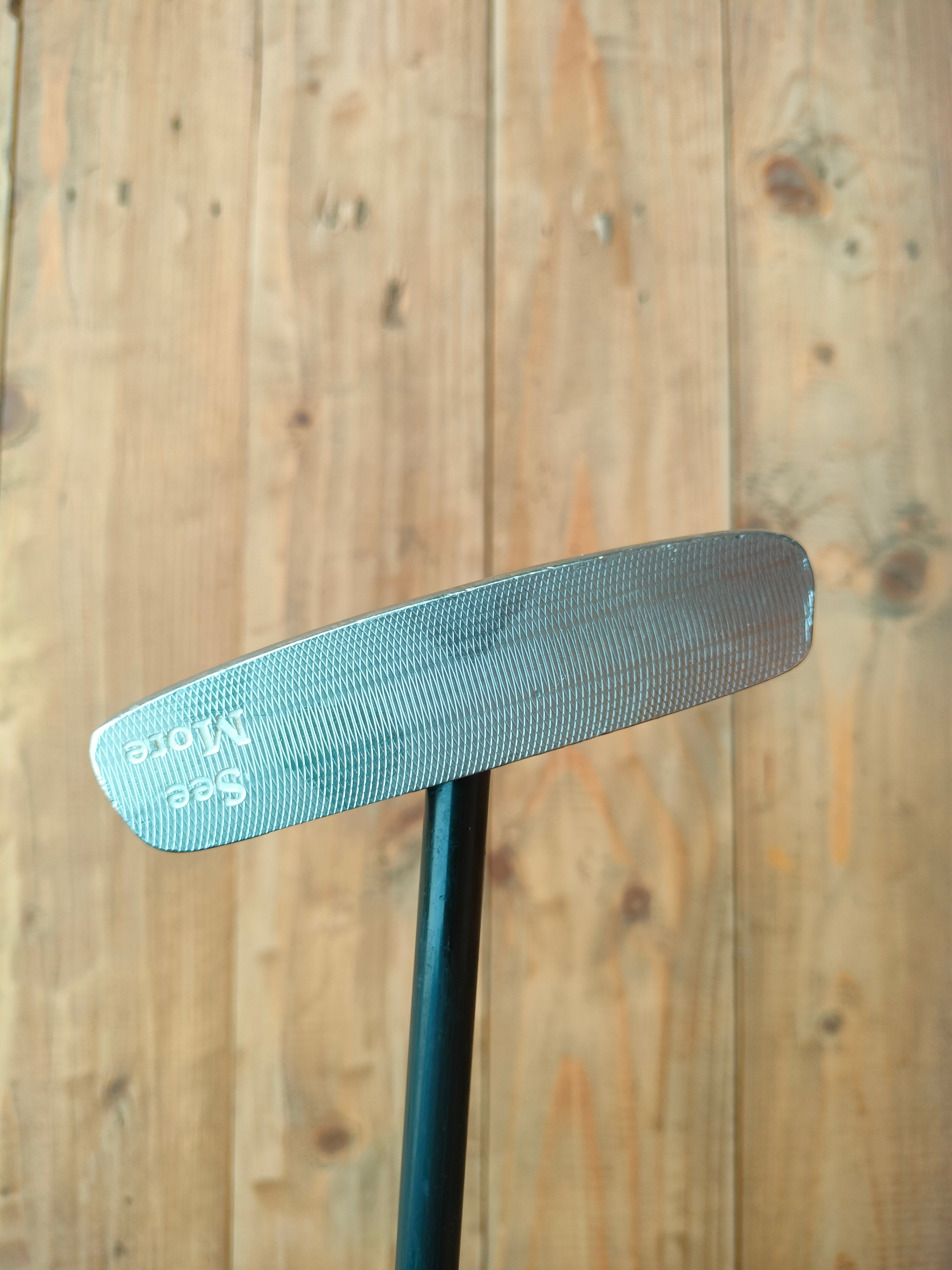 SeeMore Milled SS303 Pure Center Blade Putter