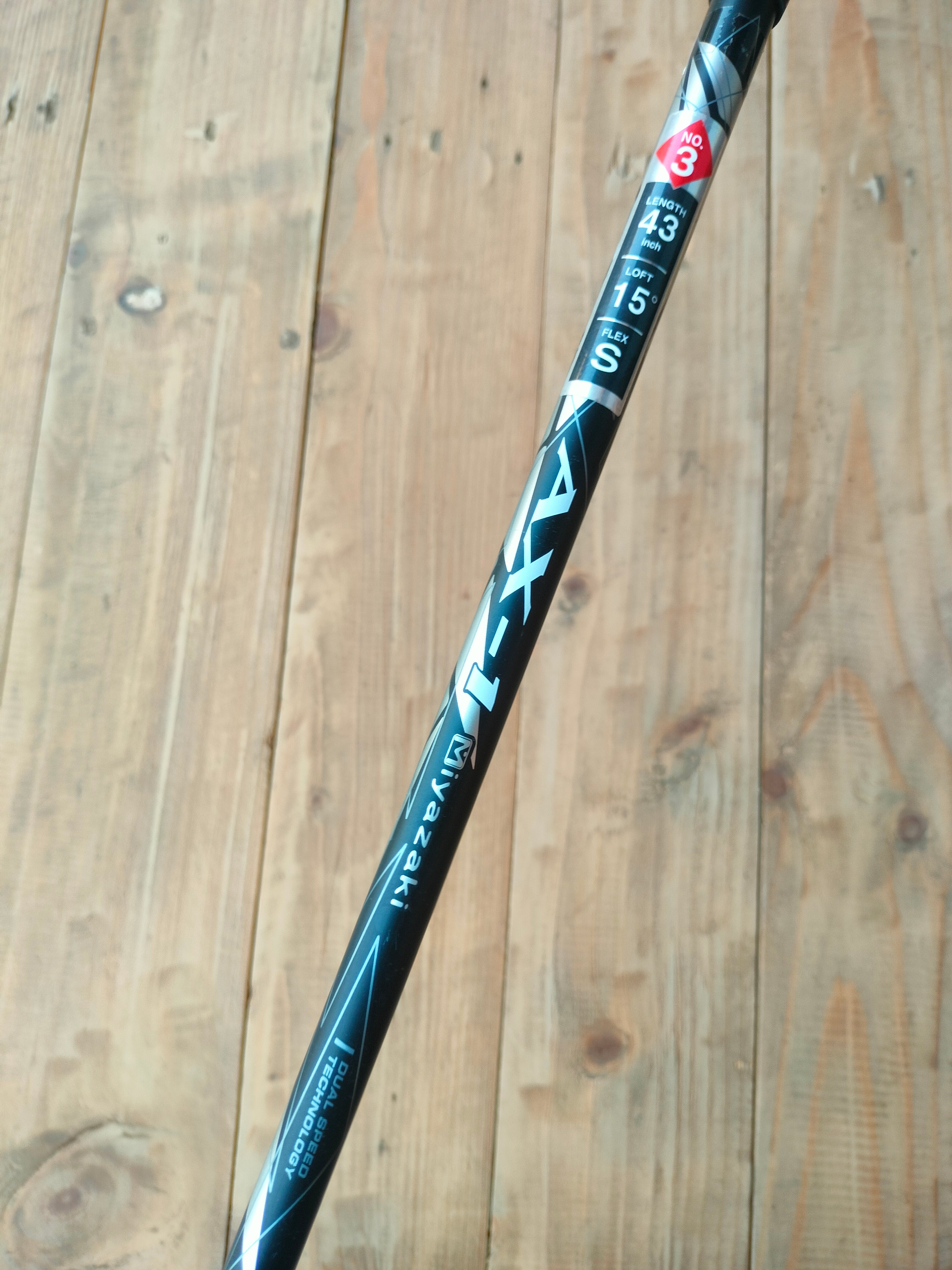 XXIO X Black #3 Wood