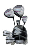 Pre Loved Wilson Women's Ultra BLK Full Set - 10 Clubs + Bag