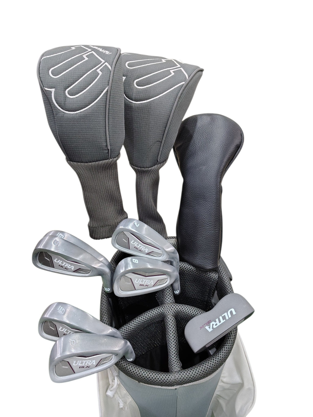 Pre Loved Wilson Women's Ultra BLK Full Set - 10 Clubs + Bag