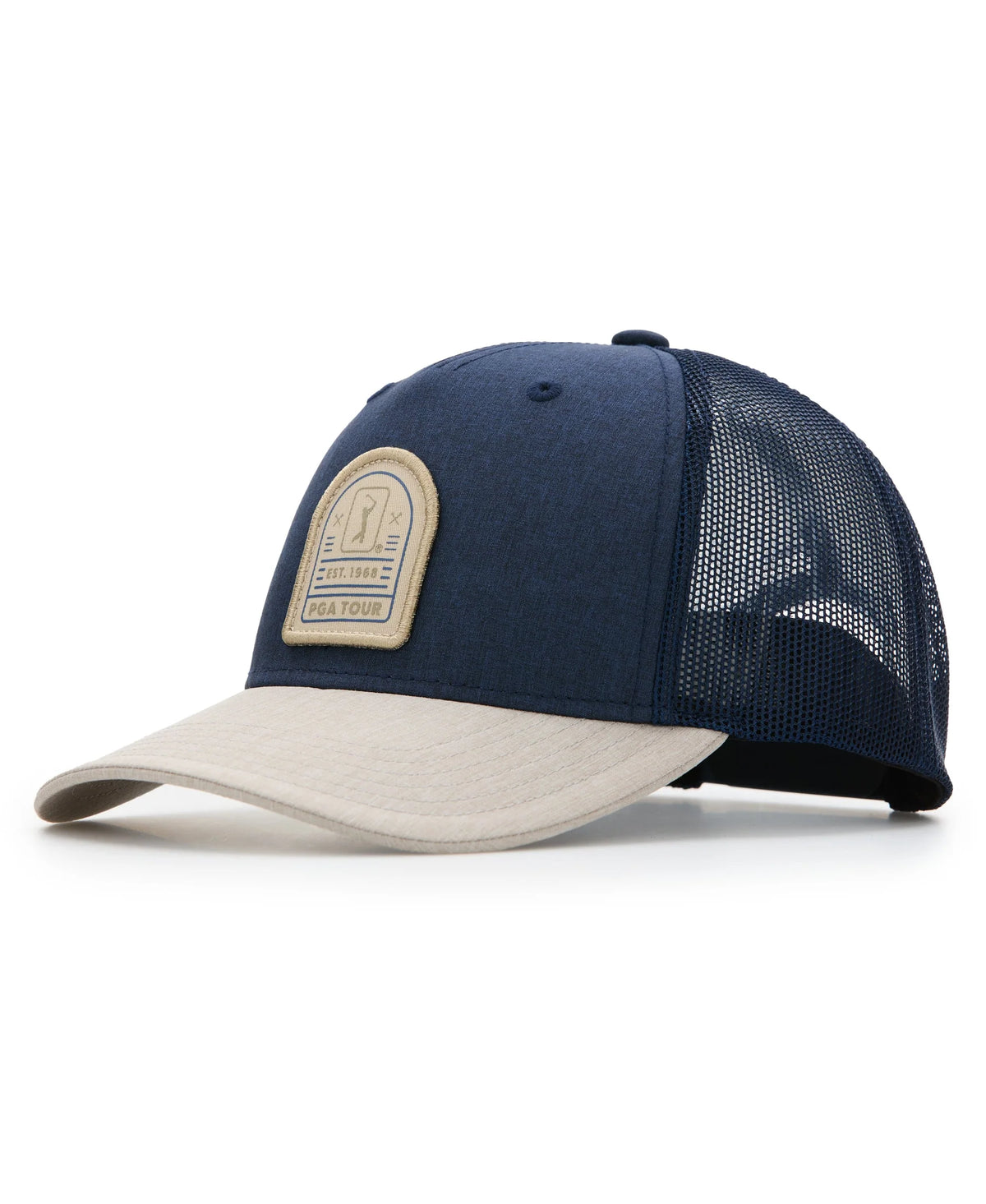 PGA TOUR Men's Mesh Back Golf Trucker Cap