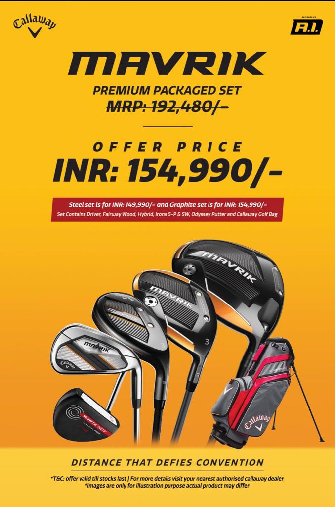 Callaway mavrik clearance golf set