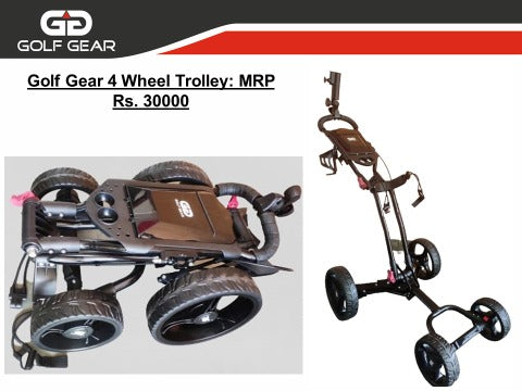 Golf Gear 4 Wheel Push Trolley