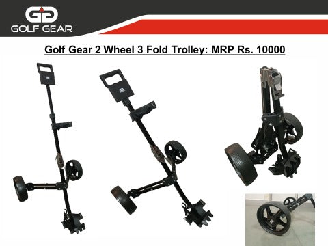 Golf Gear 2 Wheel 3 Fold Trolley