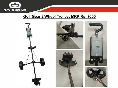 Golf Gear 2 Wheel Basic Pull Trolley