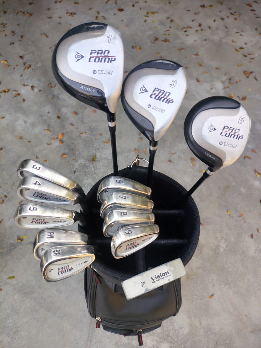 Dunlop Golf Pro Comp Graphite Full Set - 13 clubs + Bag