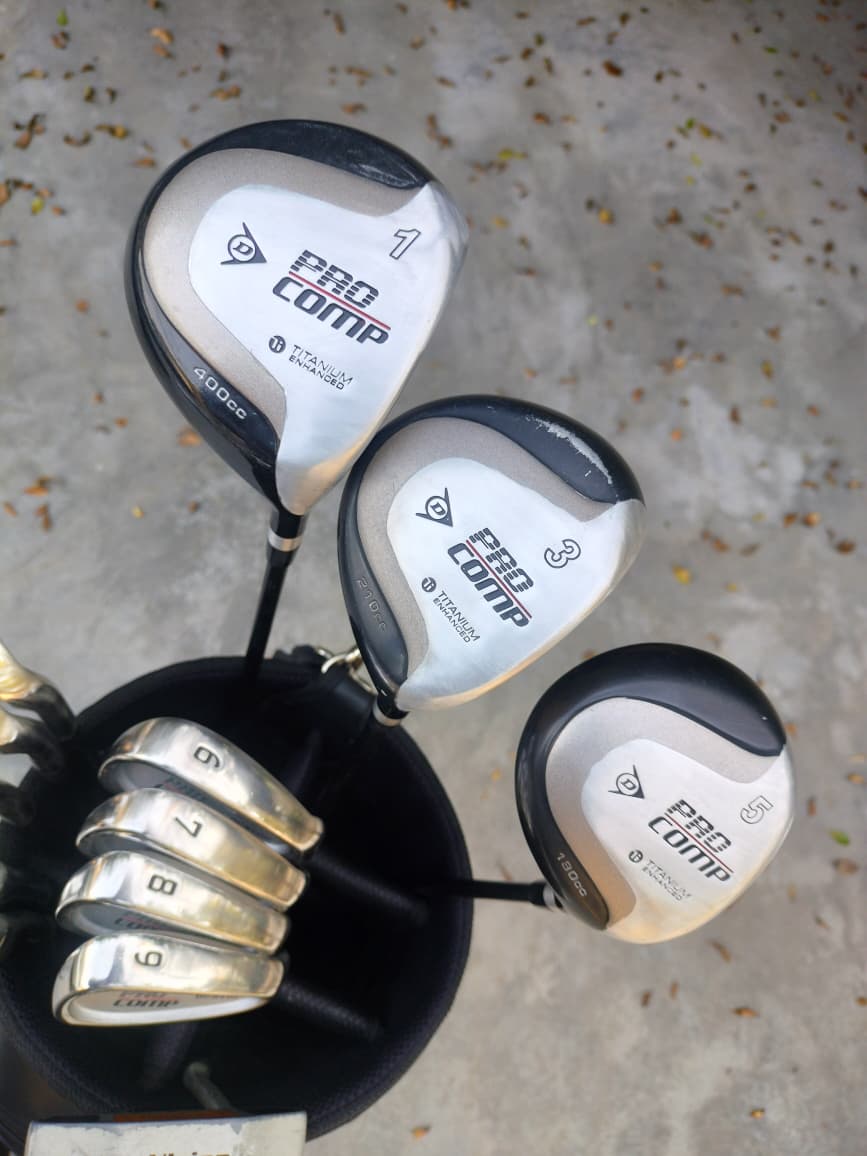 Dunlop Golf Pro Comp Graphite Full Set - 13 clubs + Bag