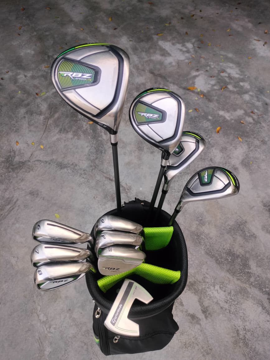 TaylorMade RBZ SpeedLite Men’s Graphite Golf Set - Regular Flex - 11 Clubs + Bag
