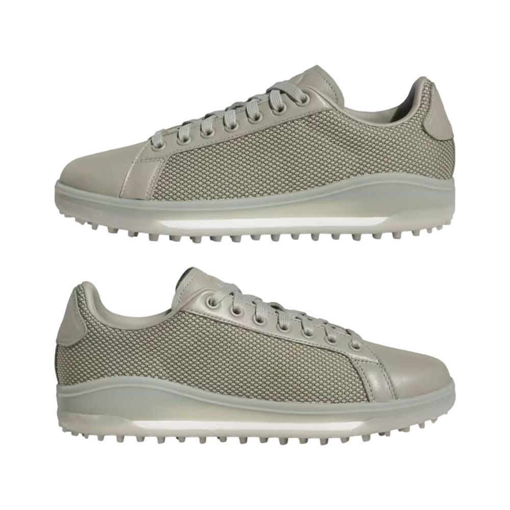 ADIDAS Men's Go-To MD Spikeless Golf Shoes - Silver Pebble/Olive