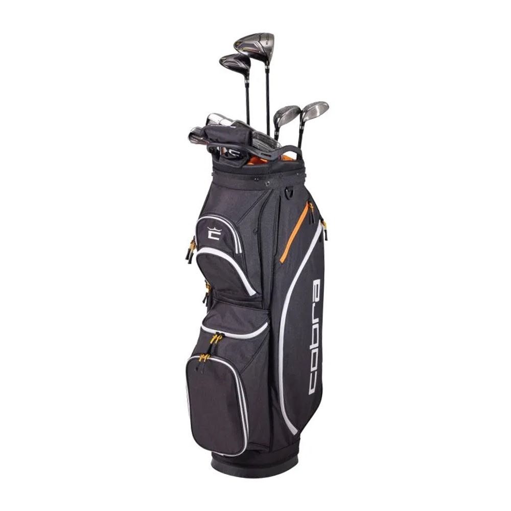 Cobra Men's Fly-XL Steel Golf Set - Regular Flex - 11 Clubs + Bag