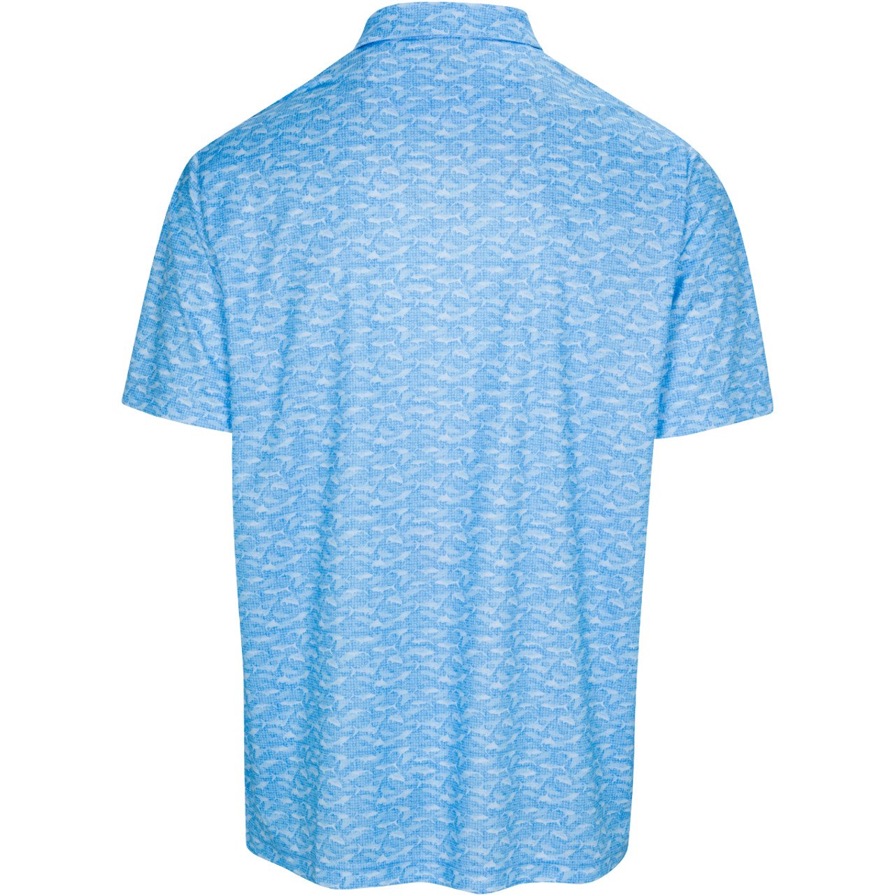 GREG NORMAN Lab Shark Shadow ML75 Polo - Wave Pool
