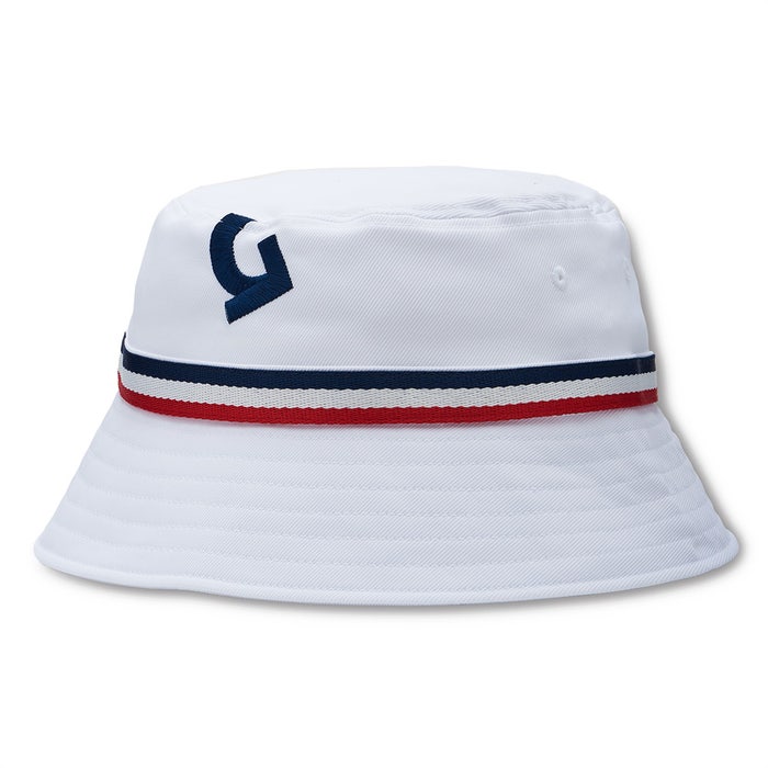 G/FORE Golf Hat - Quarter G Bucket - Snow FA22