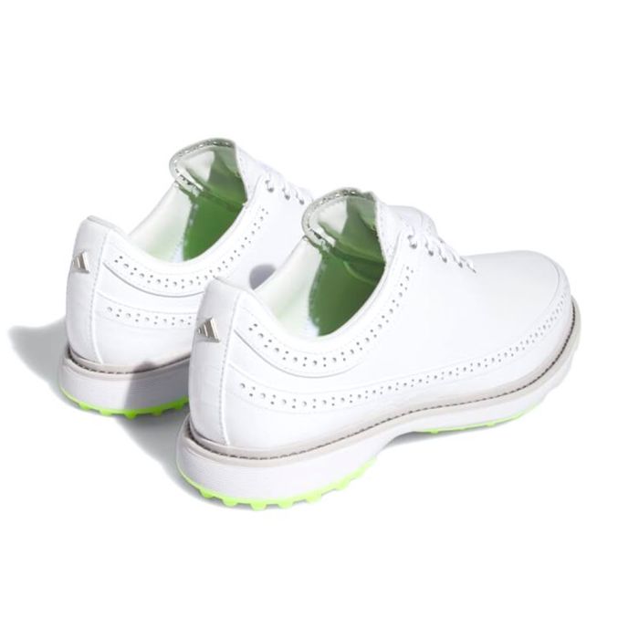 ADIDAS Unisex MC80 MD Spikeless Golf Shoes - Cloud White/Matte Silver