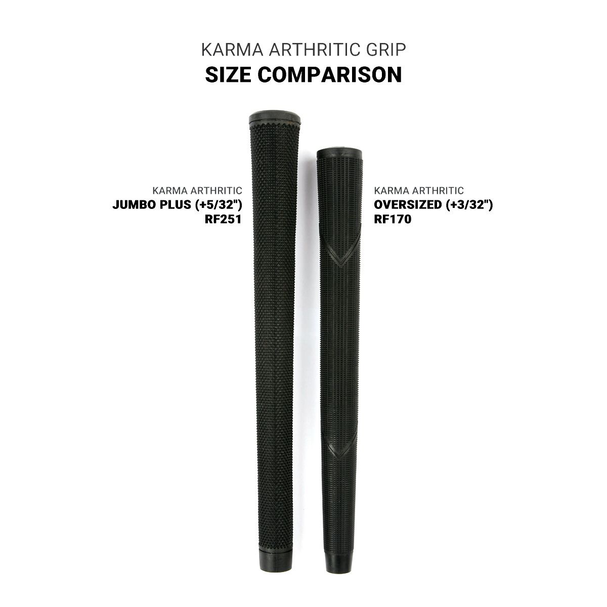 Karma Arthritic Jumbo Plus (+5/32") Golf Grip
