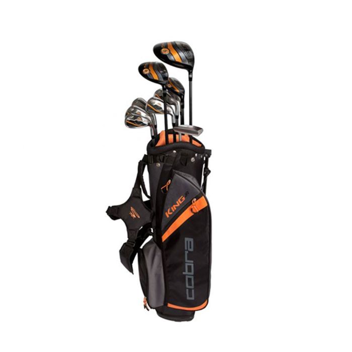 Cobra King Jr Golf Set - Right Hand - 7 Clubs + Bag (Height 54'-63") Age 10-12 Year