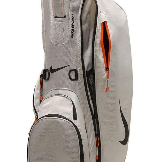 Nike Sport Lite Stand Bag - White/Orange