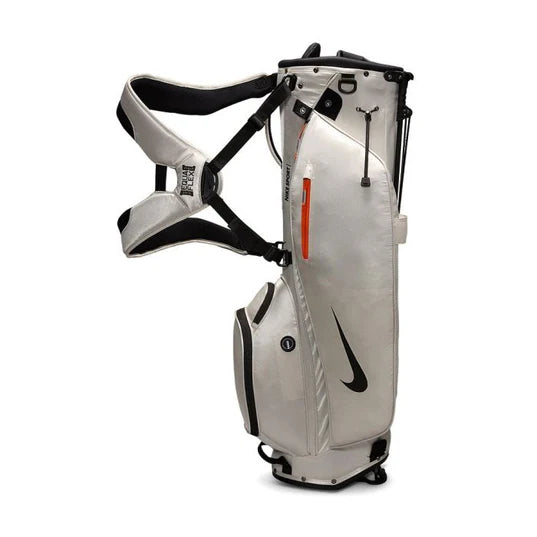 Nike Sport Lite Stand Bag - White/Orange