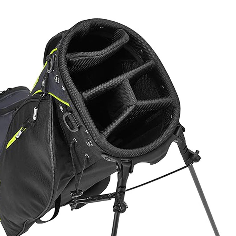 Nike Sport Lite Stand Bag - Black/Lime