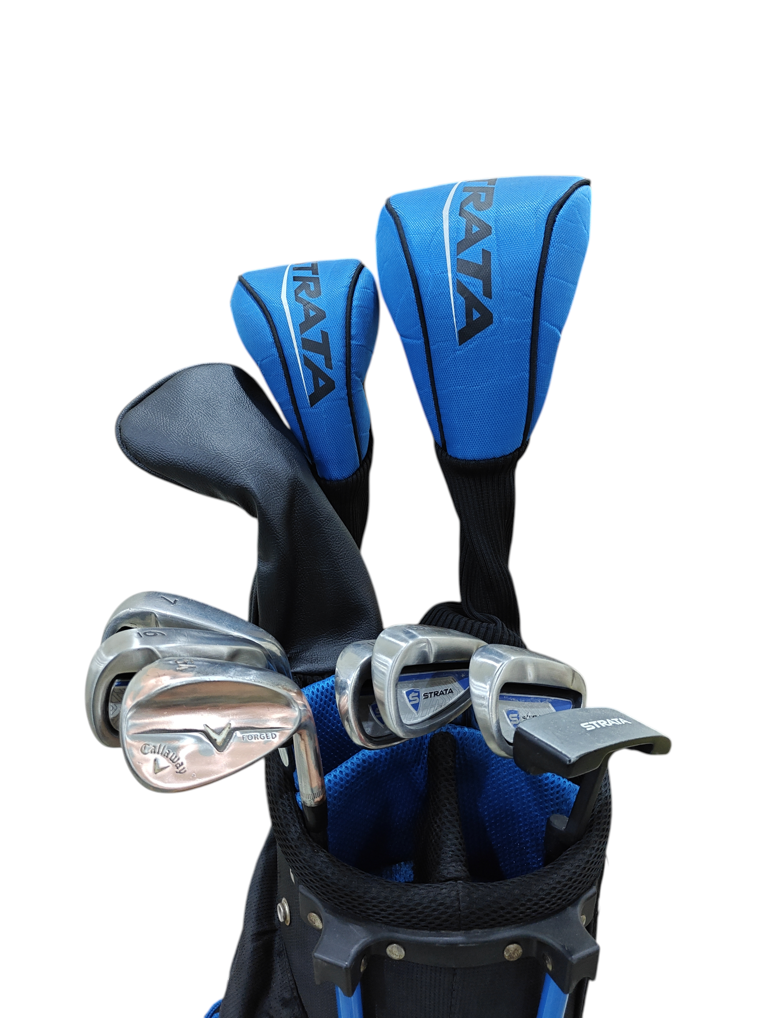 Callaway Strata Steel Full Golf Set - 10 Clubs + Stand Bag