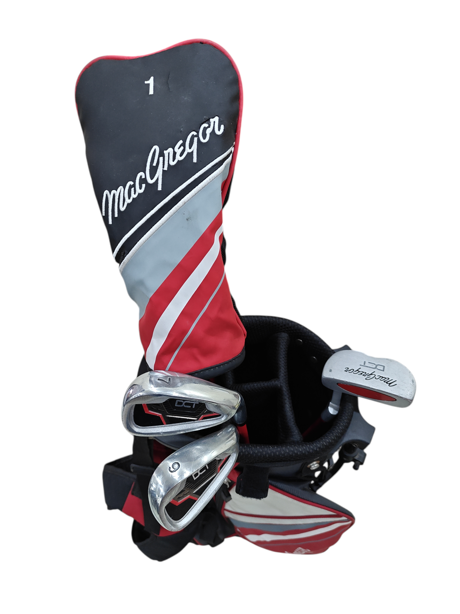 MacGregor DCT Junior Set - 4 Clubs + Bag - Size 49" - 53"