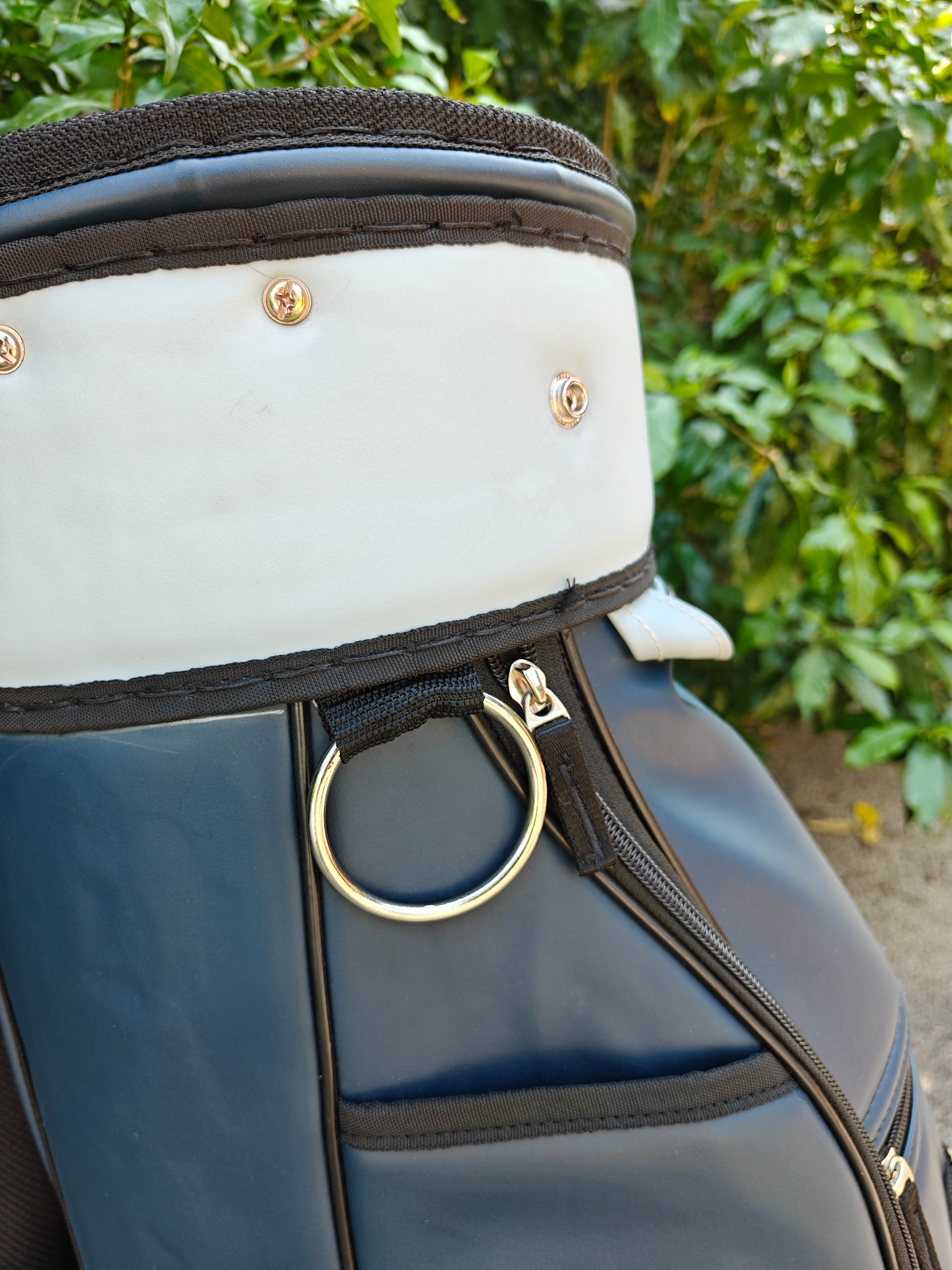 Classic Golf Bag - Navy and Sky Blue