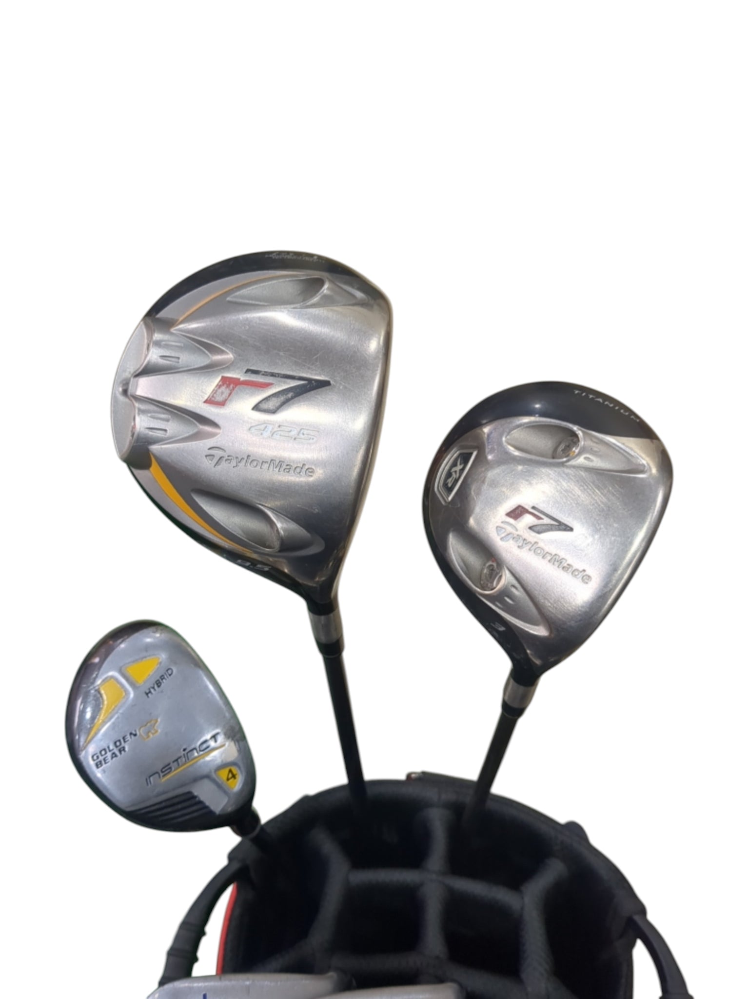 Pre Loved Dunlop Golf Assorted Graphite Full Set - 11 clubs + Bag