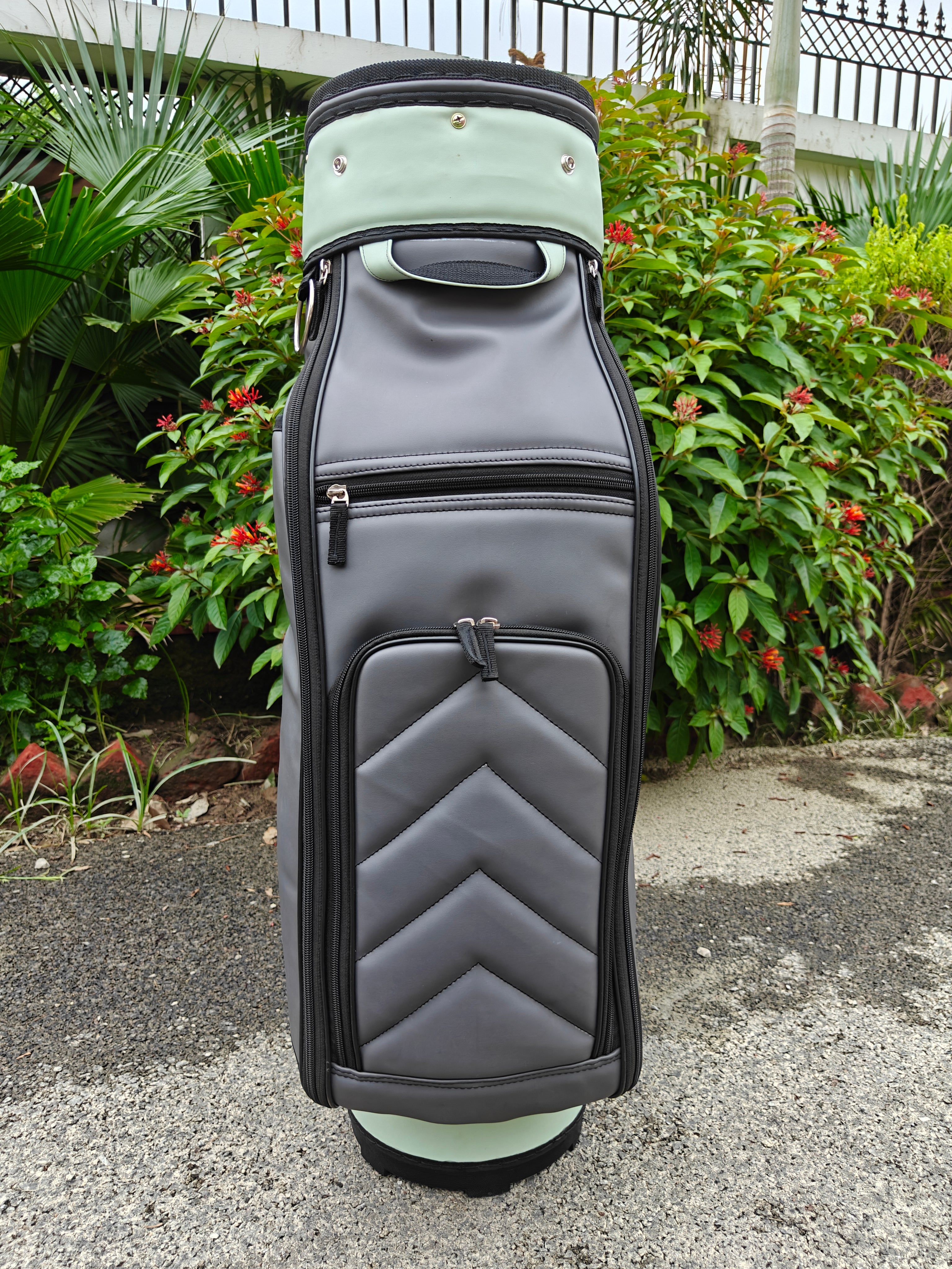 Classic Golf Bag - Grey & Mint