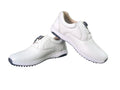 Hitcaro Leather BOA Spikeless Golf Shoes – White