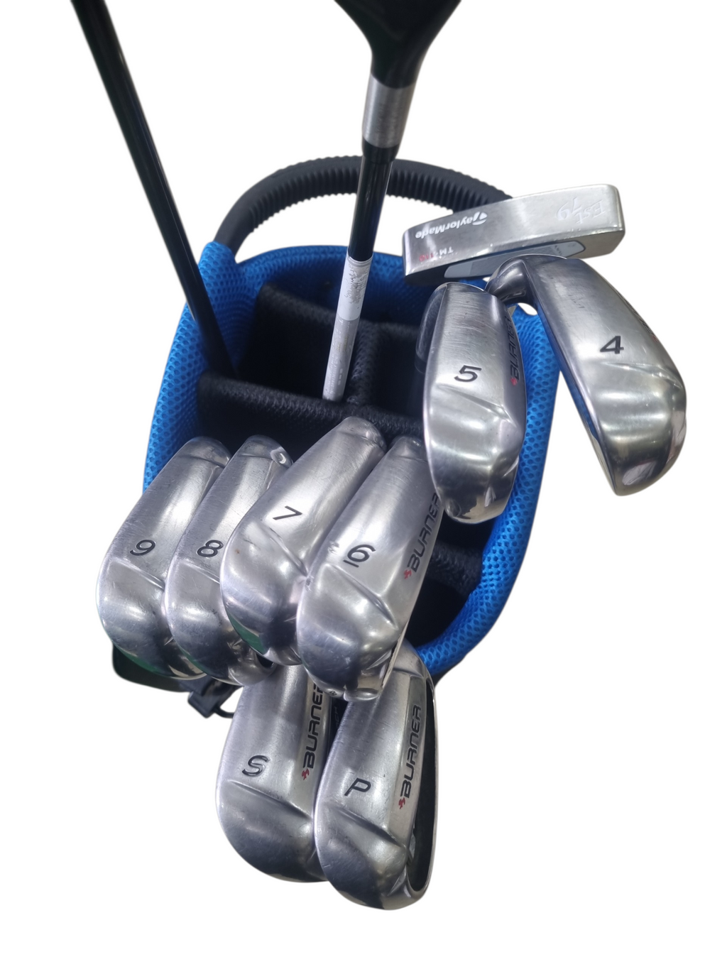 Pre Loved TaylorMade Burner Graphite Golf Full Set - 11 clubs + Bag