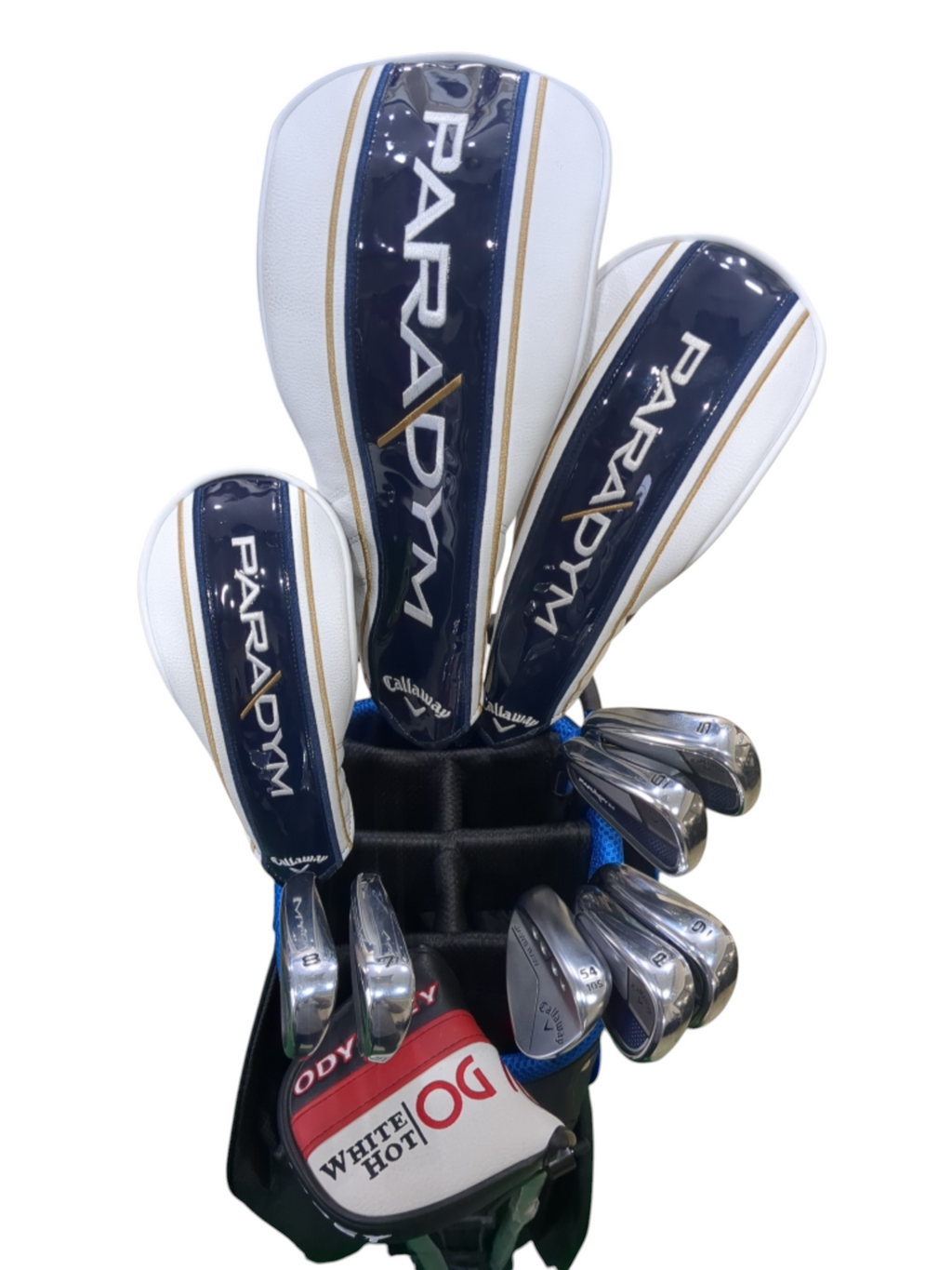 Pre Loved Callaway Paradym Graphite Full Set - 11 clubs + Bag - Left Hand