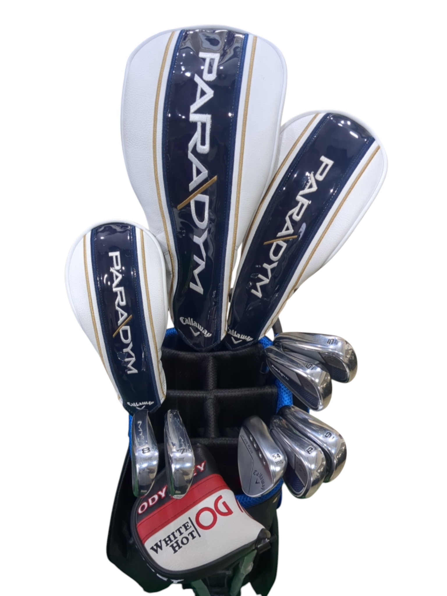 Pre Loved Callaway Paradym Graphite Full Set - 11 clubs + Bag - Left Hand
