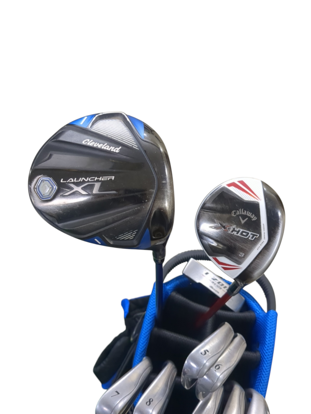 Pre Loved Mizuno Golf Assorted Graphite Full Set - 10 clubs + Bag
