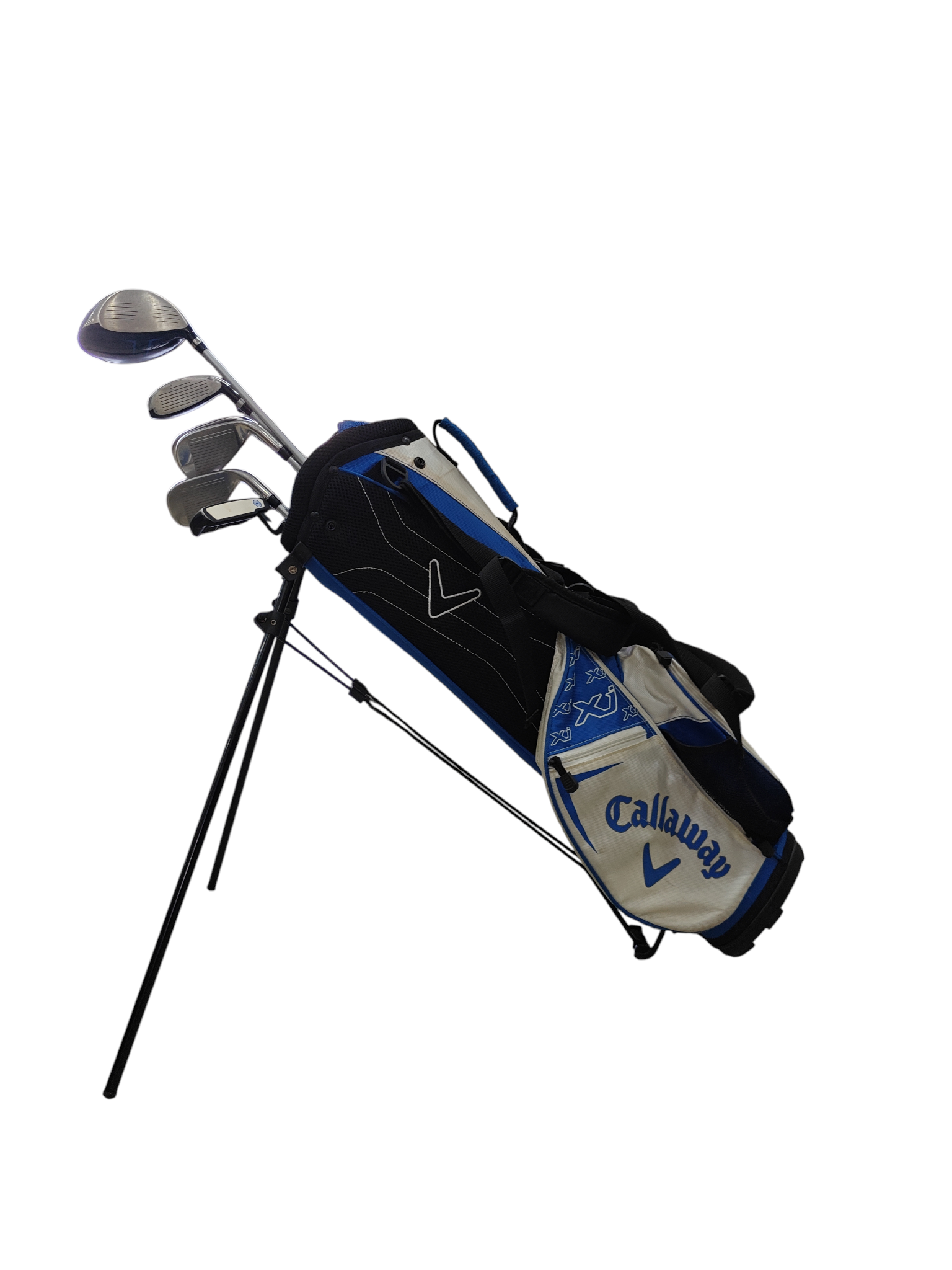 Callaway XJ- Junior Golf Set - 6 Clubs + Stand Bag Size 54"- 61" - Left Hand