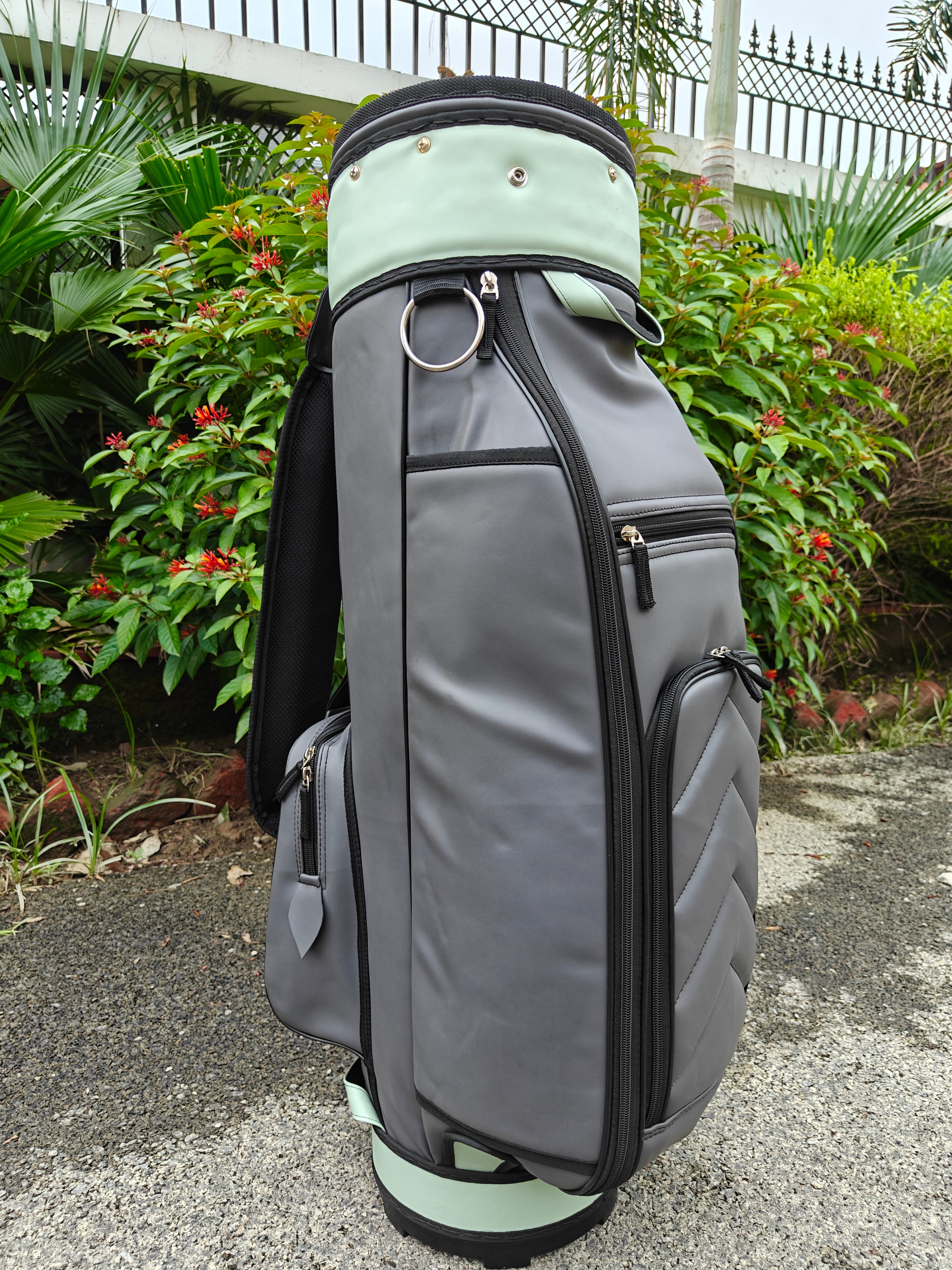 Classic Golf Bag - Grey & Mint