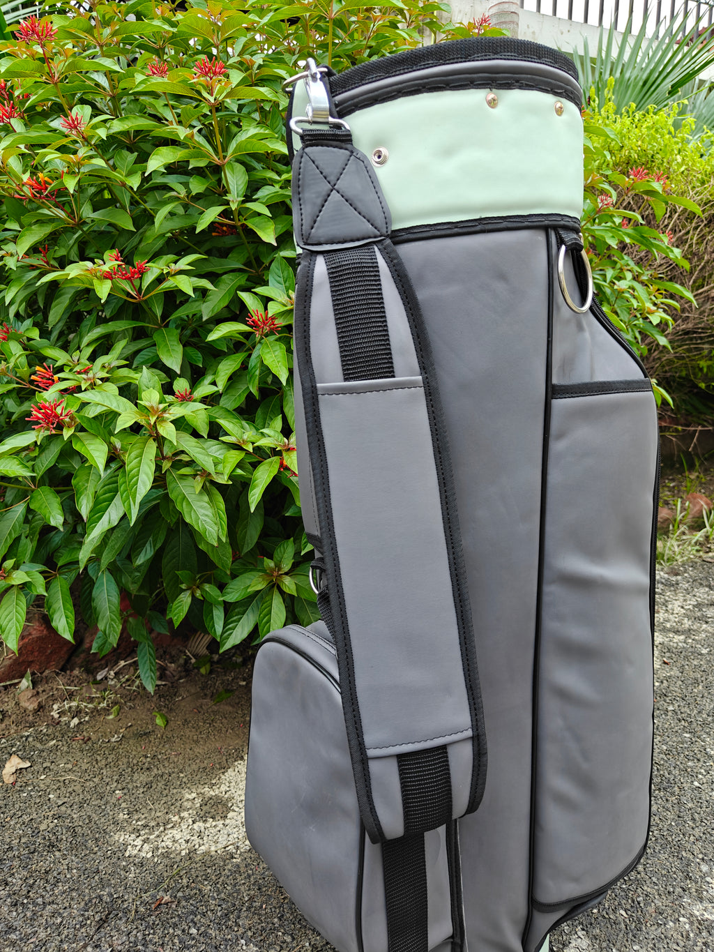 Classic Golf Bag - Grey & Mint