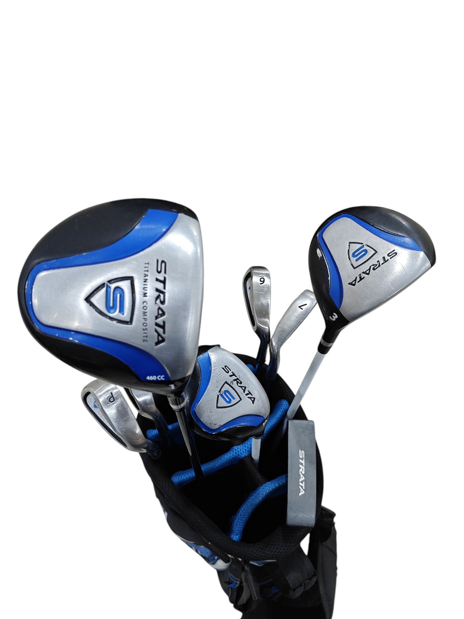 Callaway Strata Steel Full Golf Set - 10 Clubs + Stand Bag