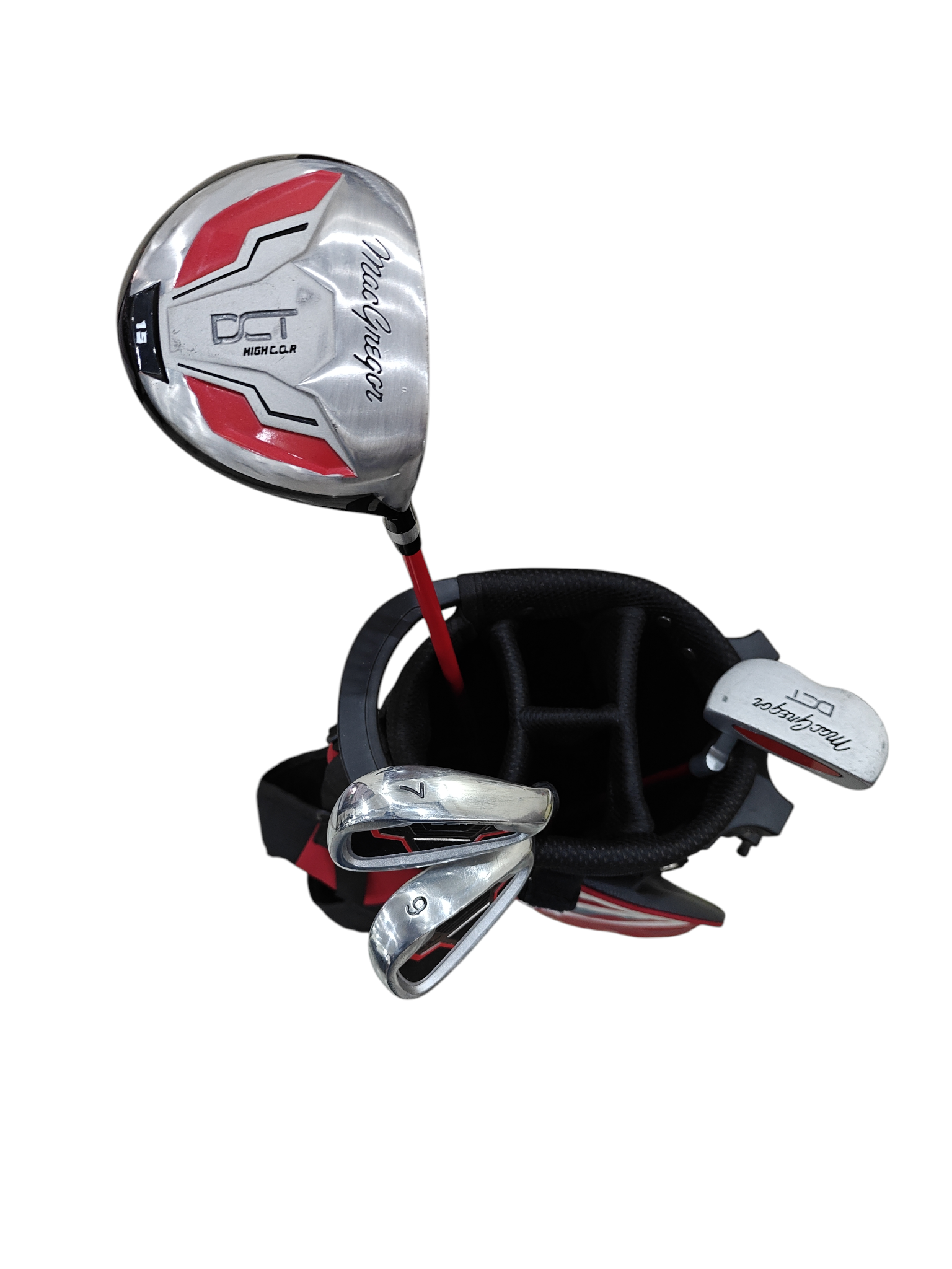 MacGregor DCT Junior Set - 4 Clubs + Bag - Size 49" - 53"