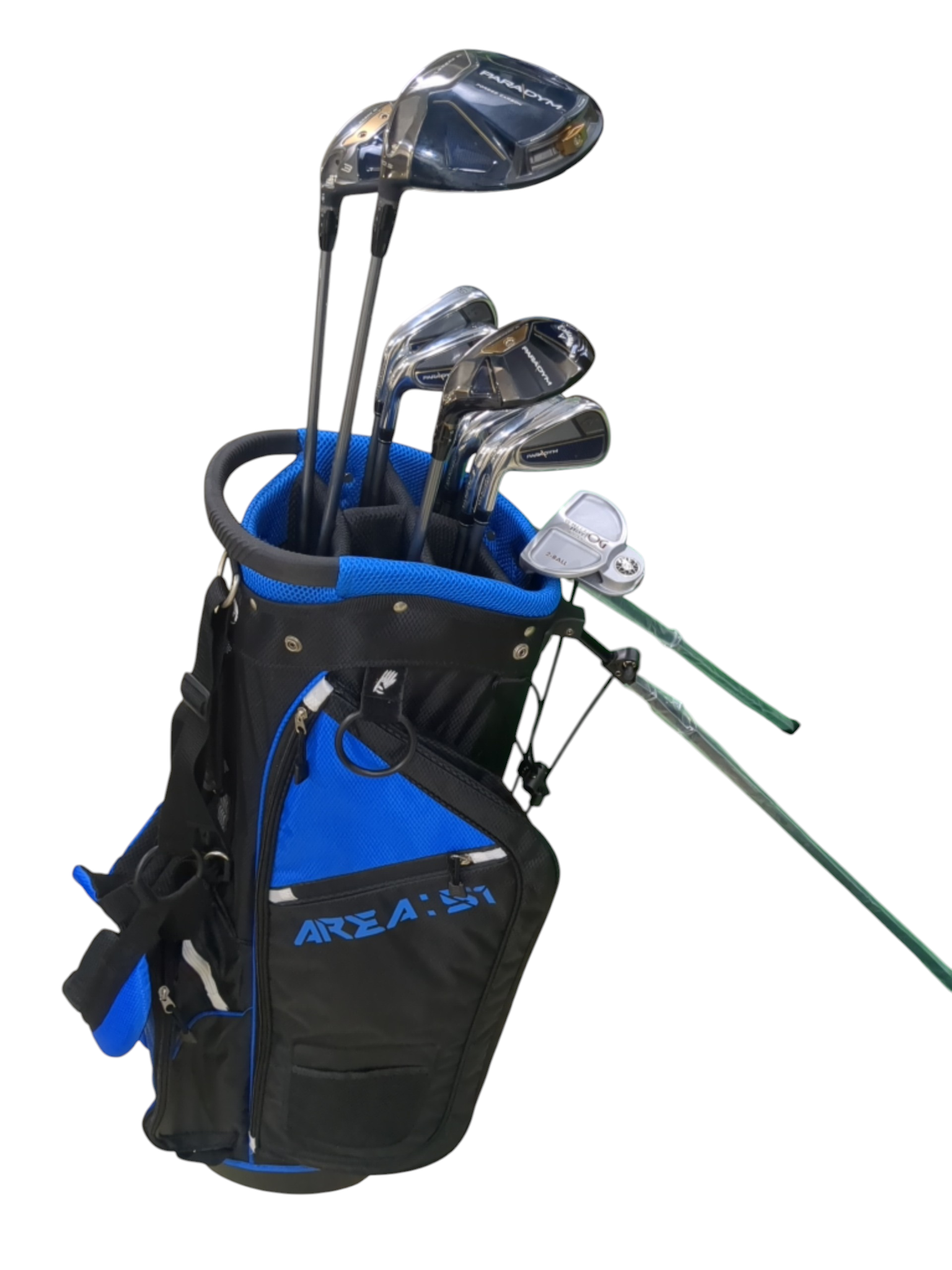 Pre Loved Callaway Paradym Graphite Full Set - 11 clubs + Bag - Left Hand