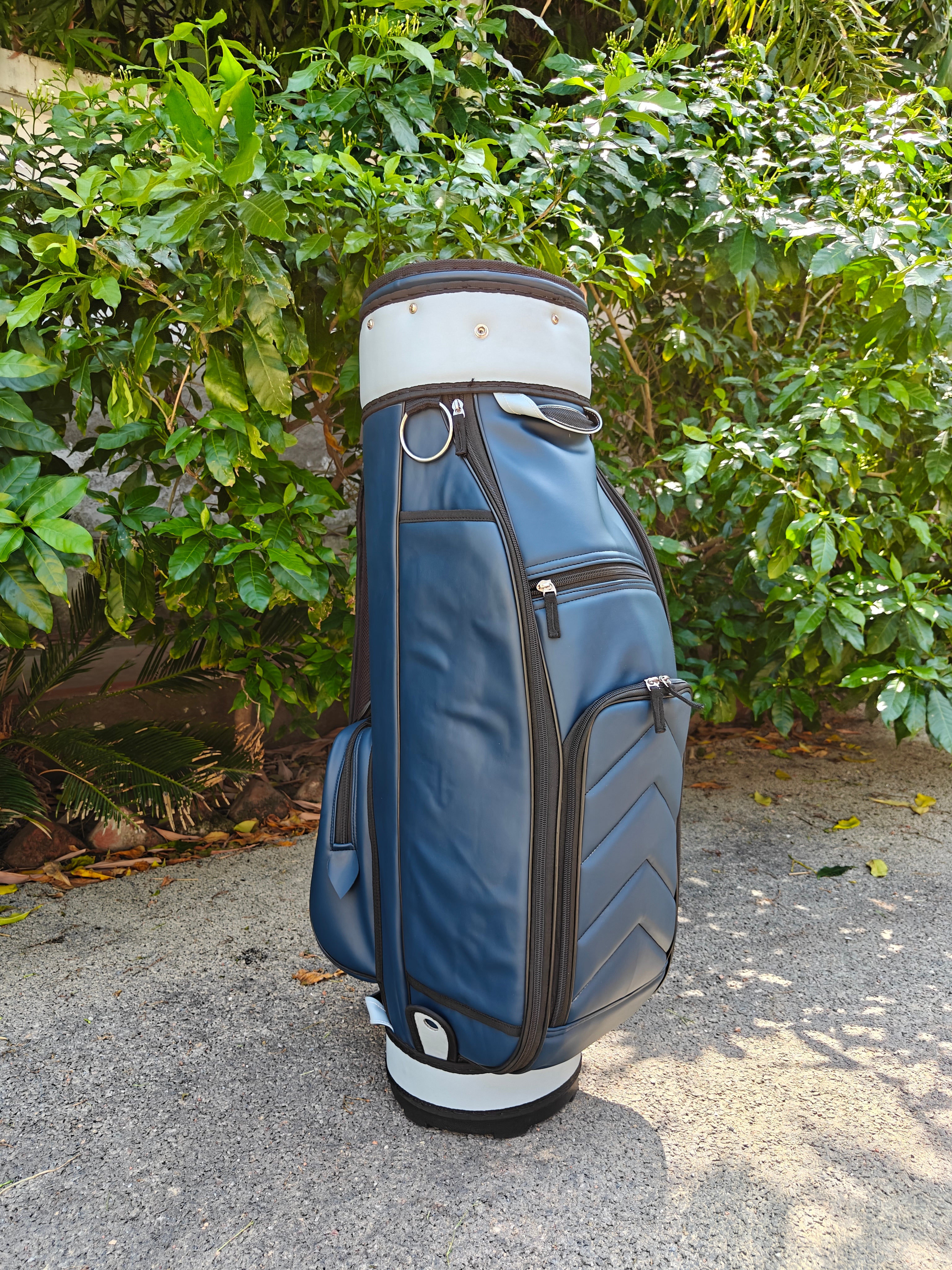 Classic Golf Bag - Navy and Sky Blue