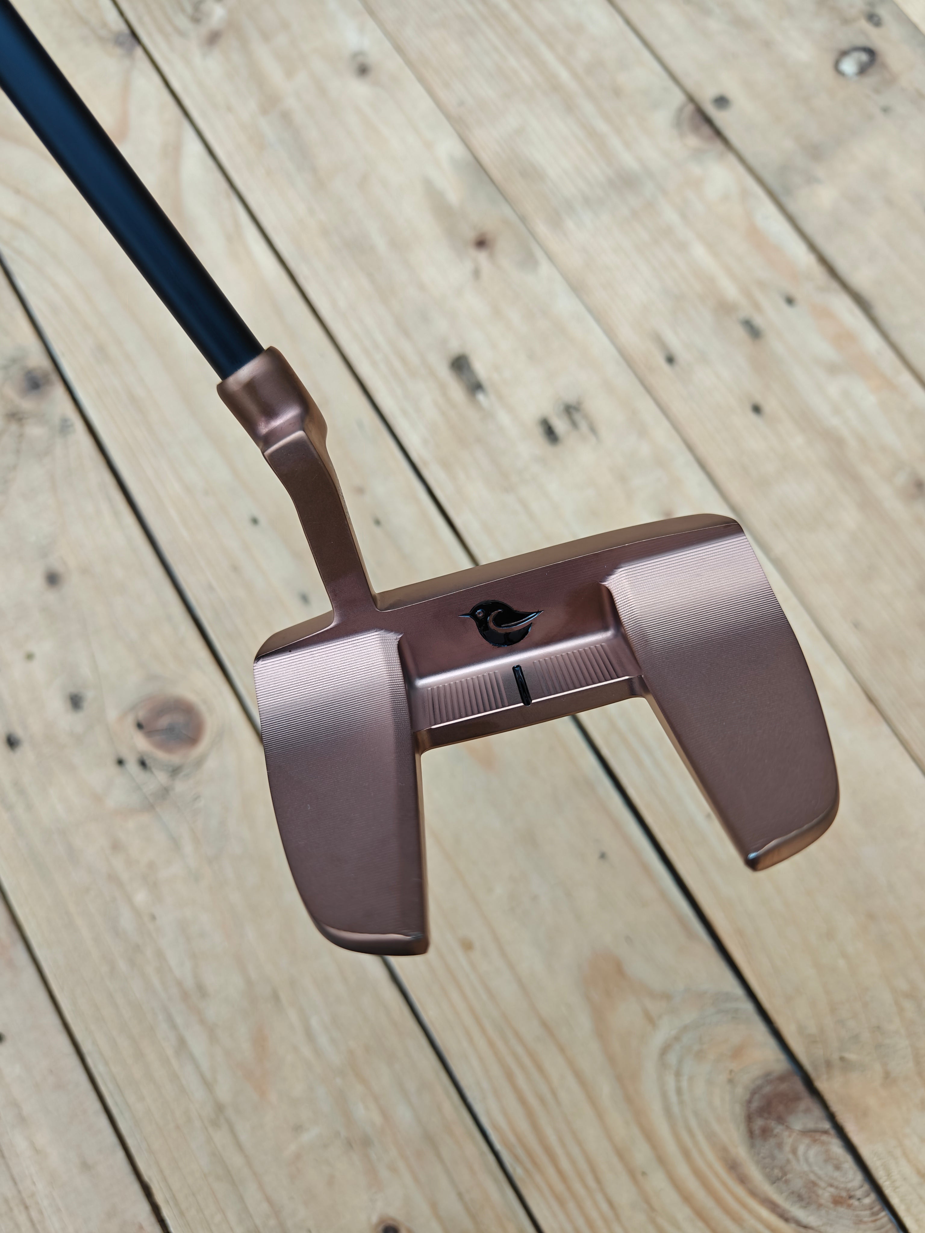 Birdie Putter #2 Copper Finish