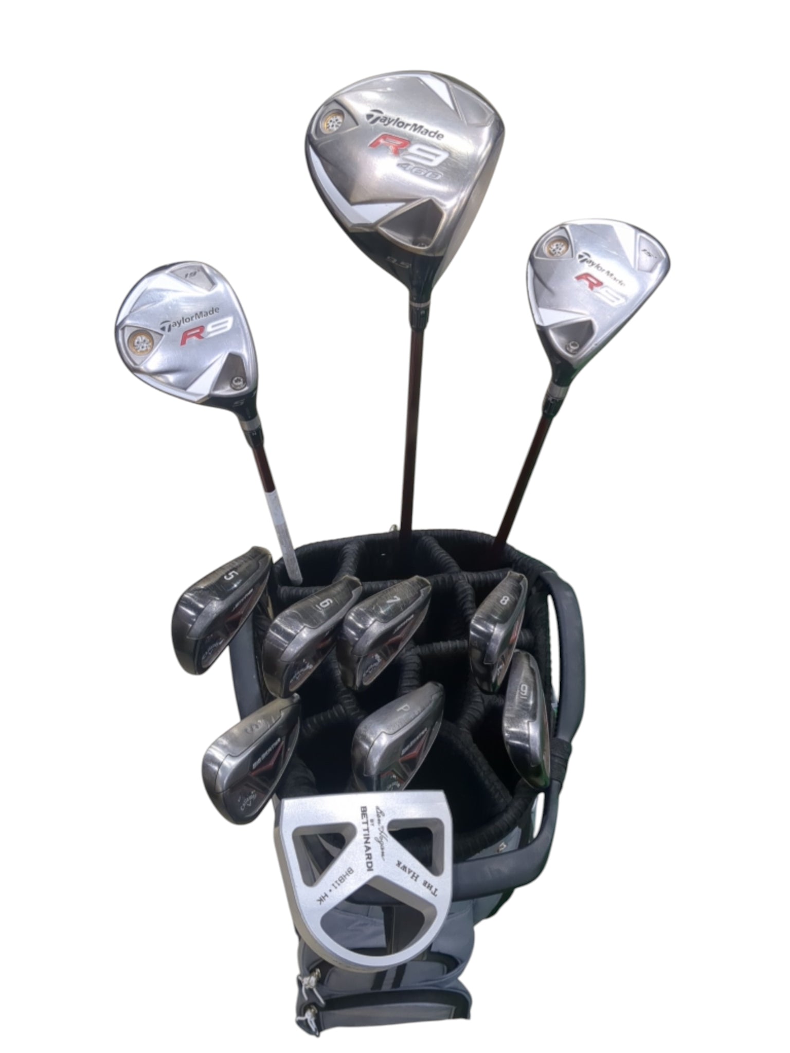 Pre Loved Callaway Big Bertha Assorted Graphite Golf Full Set - 11 clubs + Bag