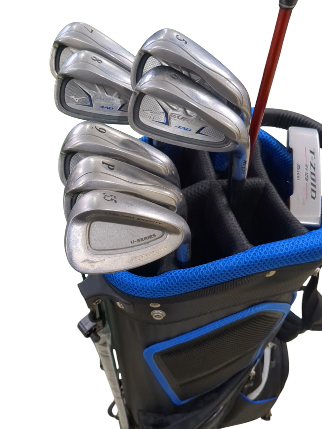 Pre Loved Mizuno Golf Assorted Graphite Full Set - 10 clubs + Bag
