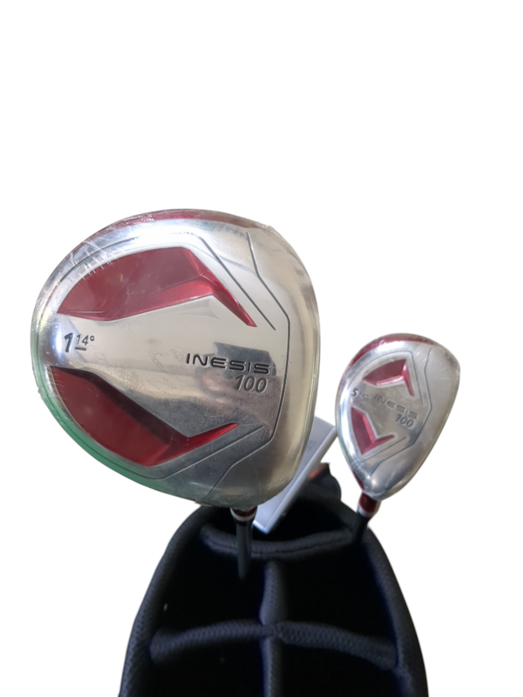 Pre Loved Inesis 100 Golf Half Set - 7 Clubs + Bag