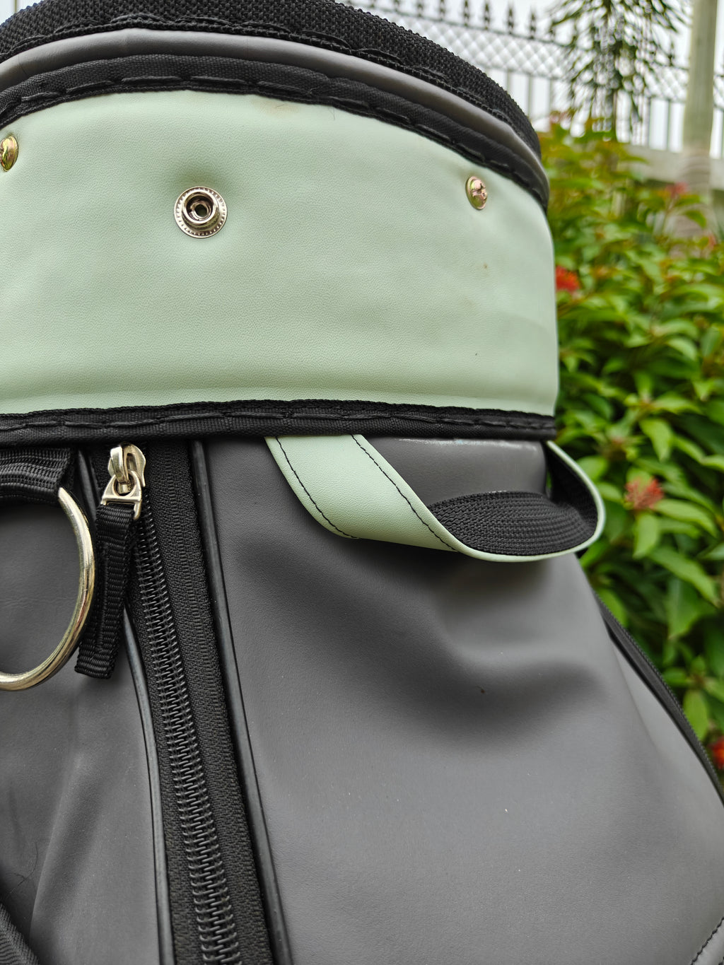 Classic Golf Bag - Grey & Mint