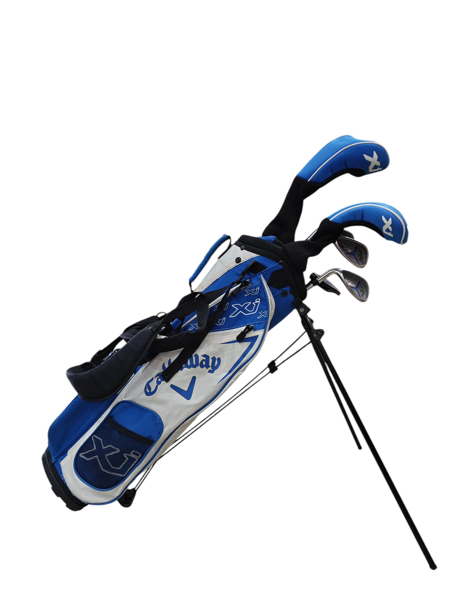 Callaway XJ- Junior Golf Set - 6 Clubs + Stand Bag Size 54"- 61" - Left Hand