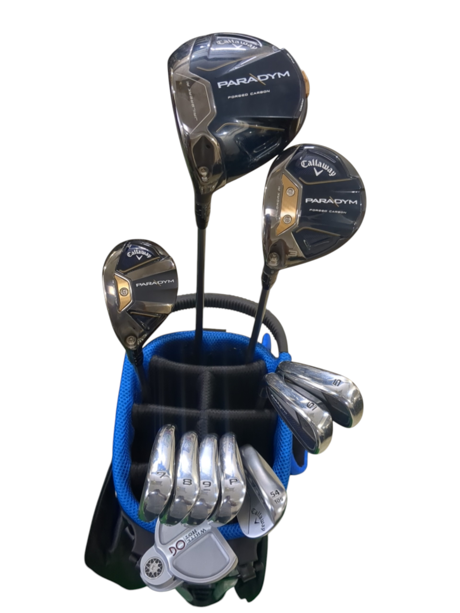 Pre Loved Callaway Paradym Graphite Full Set - 11 clubs + Bag - Left Hand