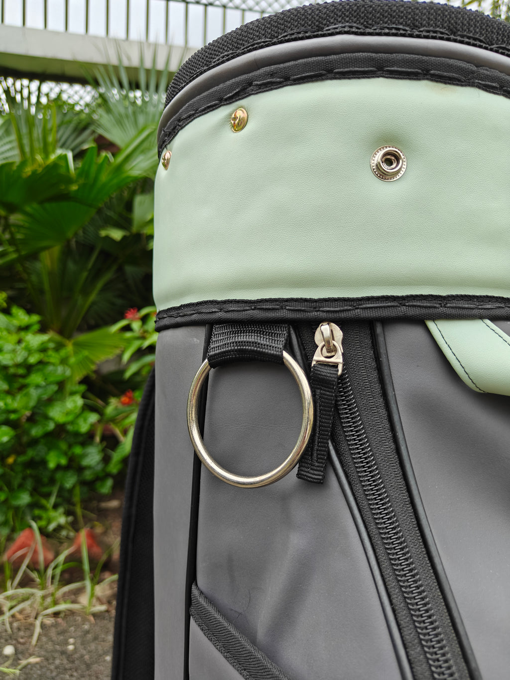 Classic Golf Bag - Grey & Mint