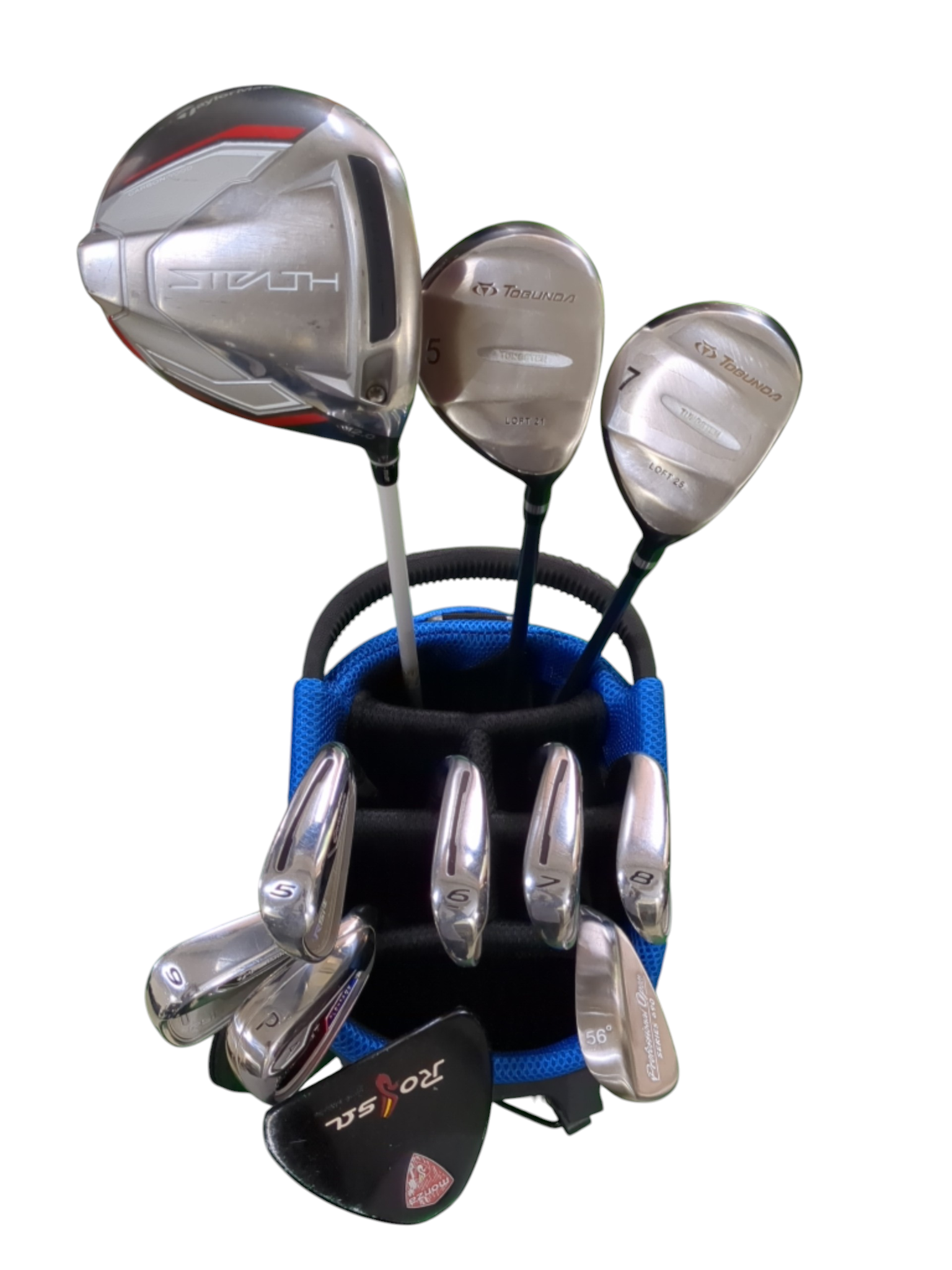 TaylorMade Assorted Graphite Ladies Full Golf Set - 11 clubs + Bag