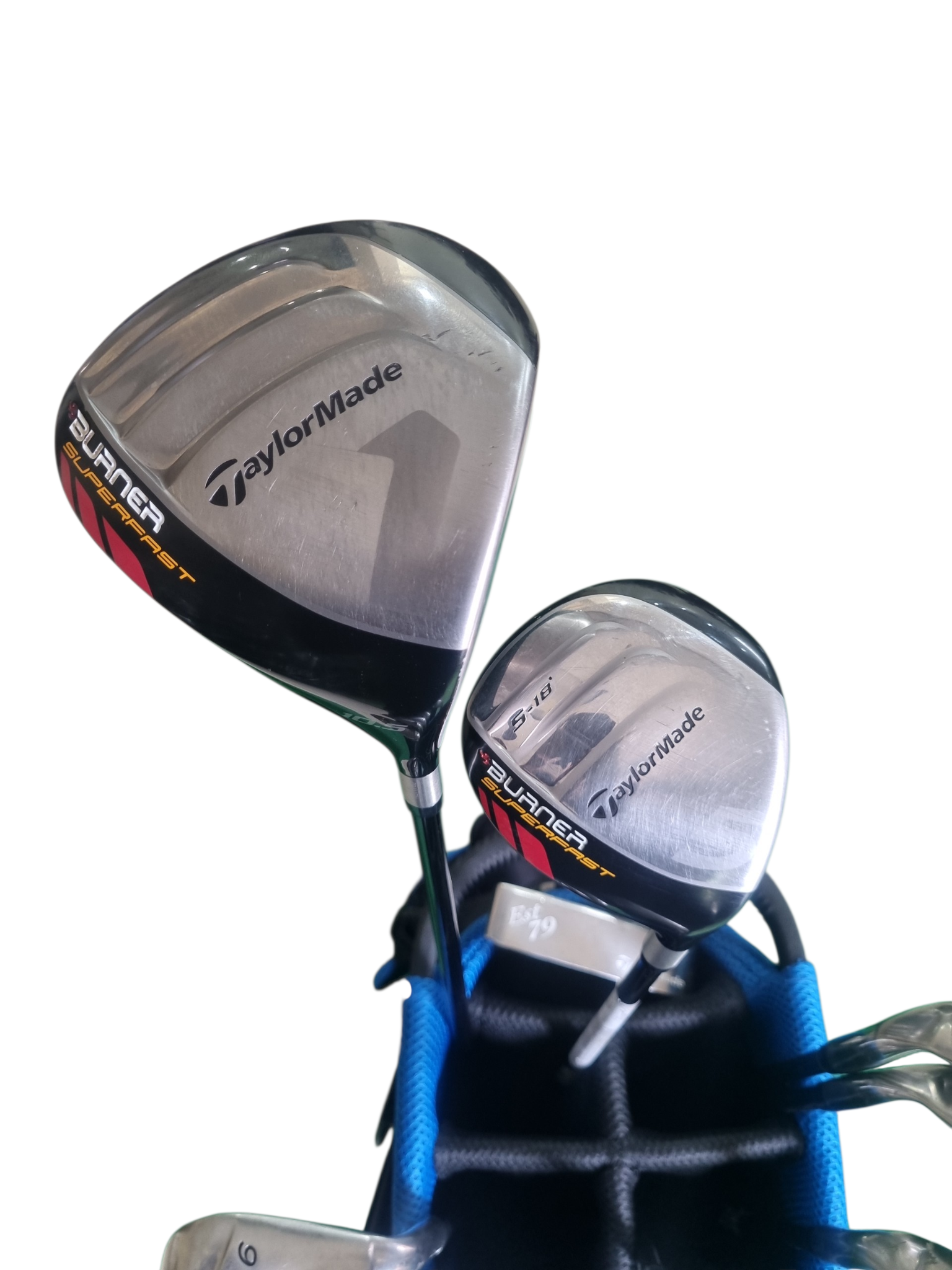 Pre Loved TaylorMade Burner Graphite Golf Full Set - 11 clubs + Bag