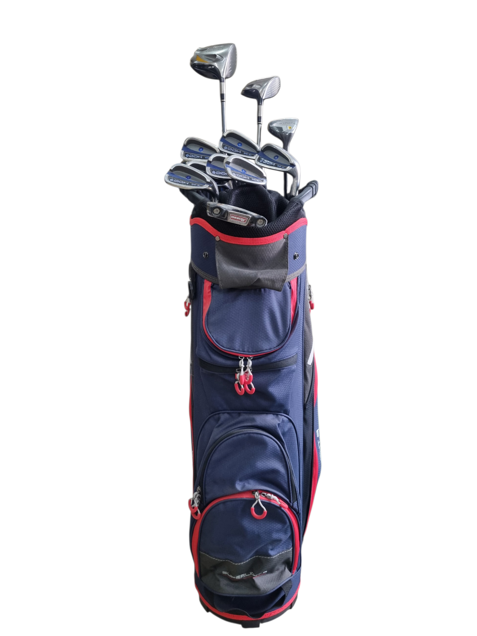 Pre Loved Dunlop Golf Assorted Graphite Full Set - 11 clubs + Bag